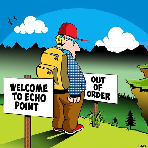 Welcome to Echo Point/Out of Order