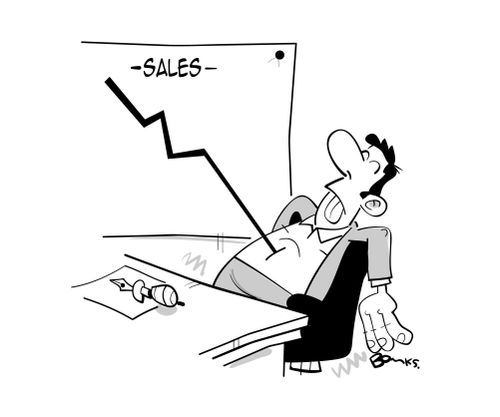 Sales Downturn