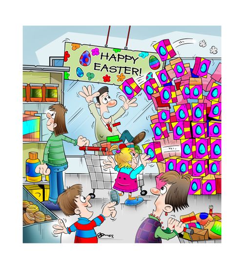 "Happy Easter!"
