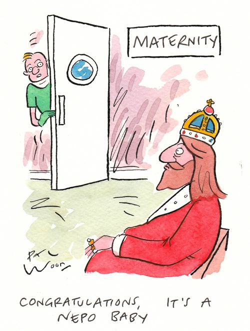 "Congratulations, it's a nepo baby."