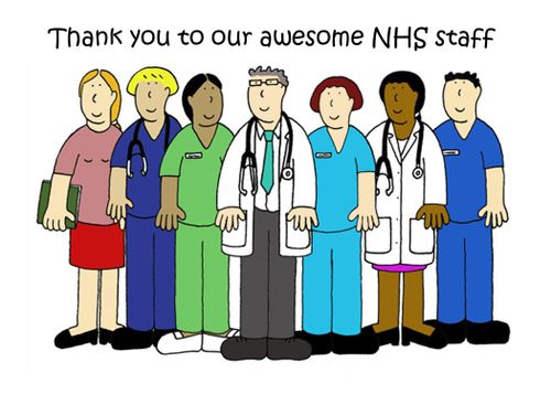 Thank you to our awesome NHS staff