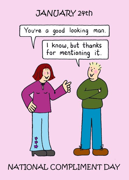 January 24th  - National Compliment Day