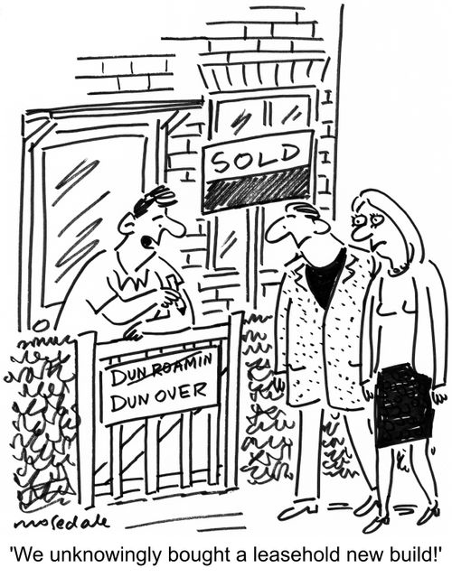 ‘We unknowingly bought a leasehold new build!’