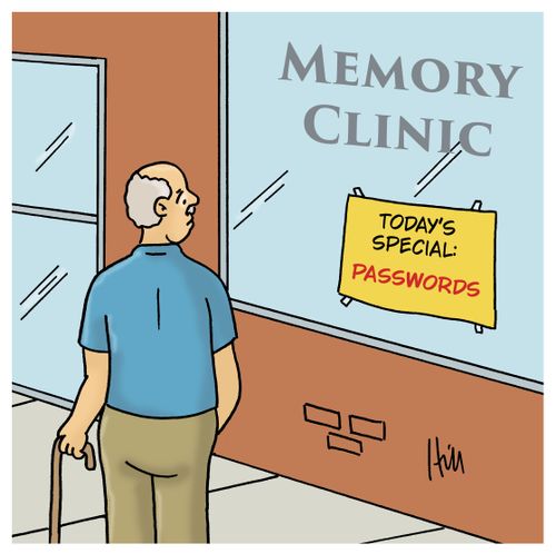 "Today's special: Passwords"