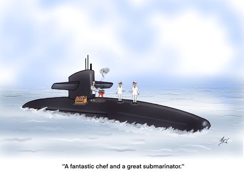 "A fantastic chef and a great submarinator."