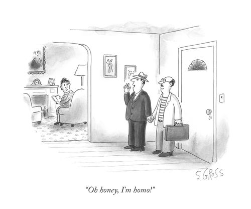 "Oh honey, I'm homo!"