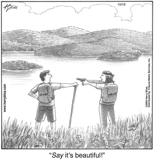 "Say it’s beautiful!"