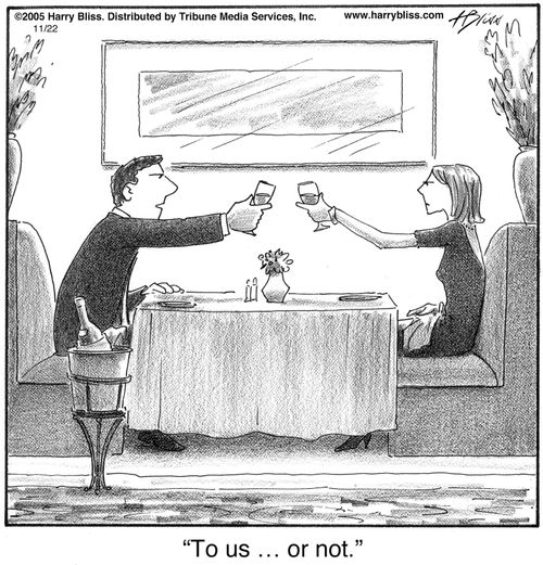 "To us … or not."