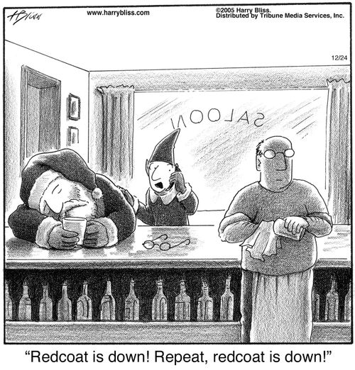 "Redcoat is down! Repeat, redcoat is down!"
