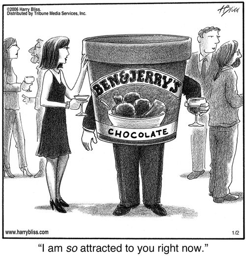"I am so attracted to you right now."