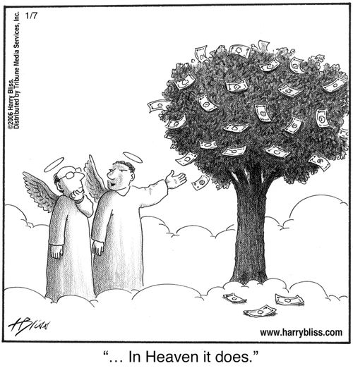 "In Heaven it does."