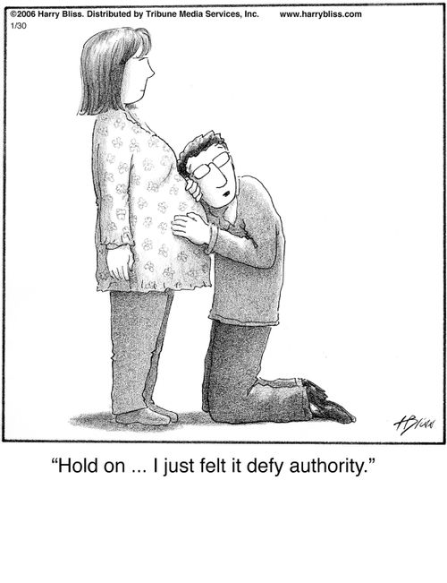 "Hold on ... I just felt it defy authority."