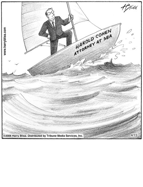 "Harold Cohen attorney at sea"