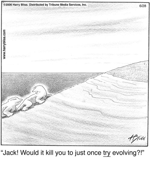 "Jack! Would it kill you to just once try evolving?!"