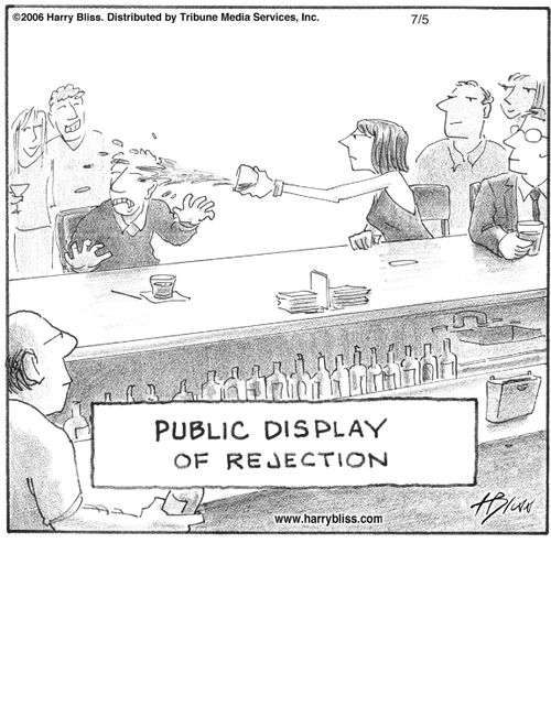 "Public display of rejection"