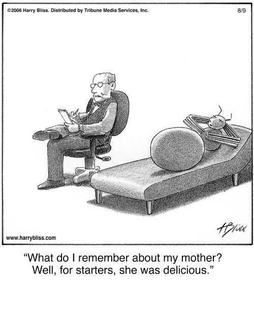 "What do I remember about my mother? Well, for starters, she was delicious."