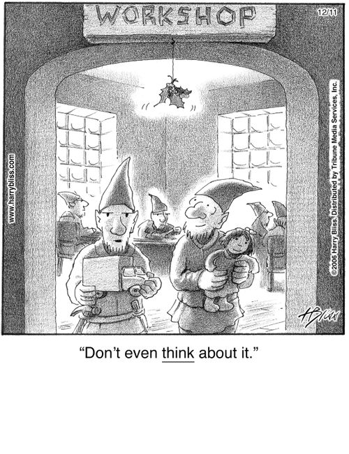 "Don't even think about it."