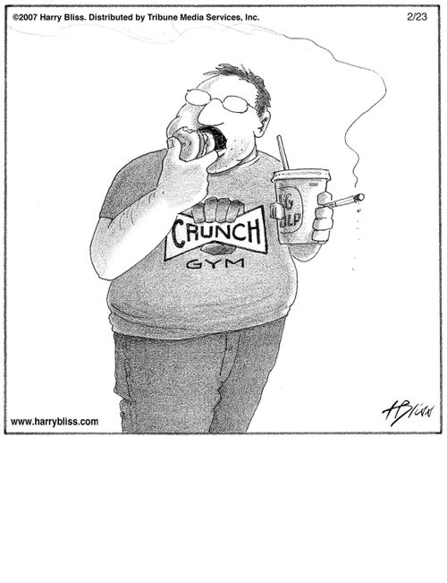 "Crunch gym"
