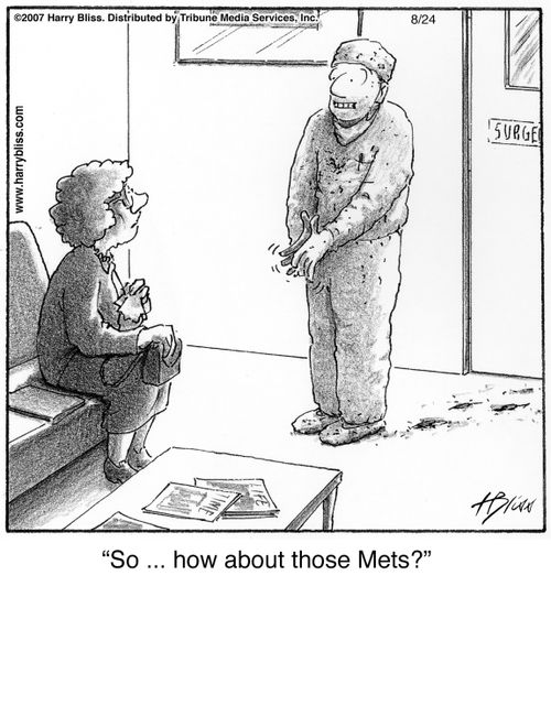 "So ... how about those Mets?"