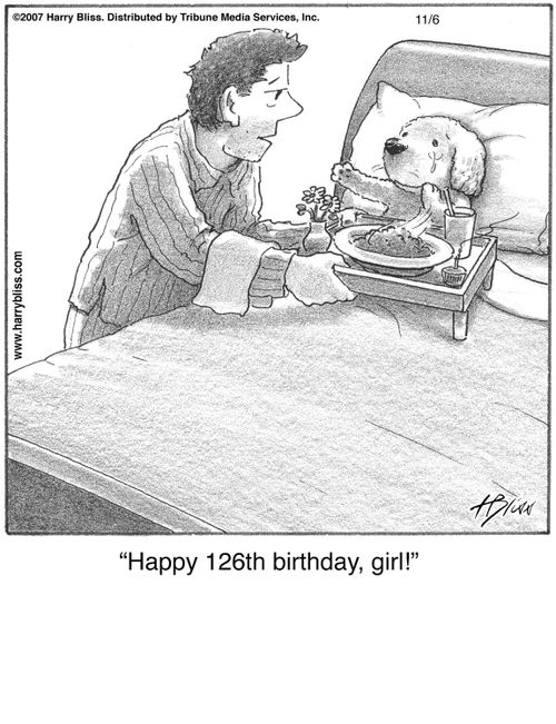 "Happy 126th birthday, girl!"