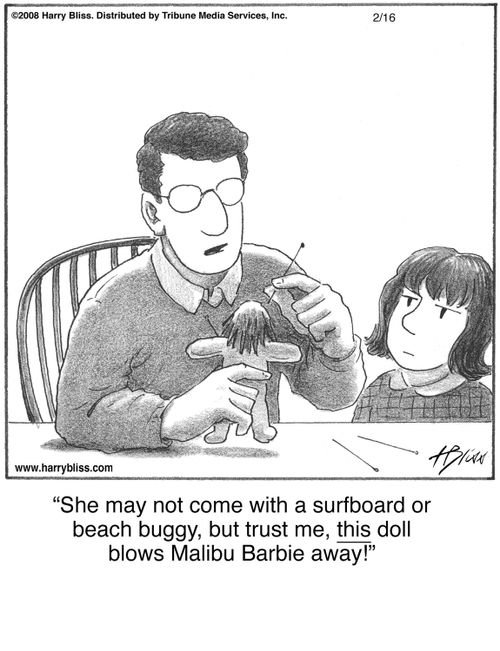 "She may not come with a surfboard or beach buggy, but trust me, this doll blows Malibu Barbie away!"