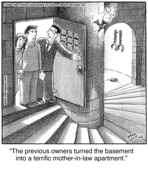 "The previous owners turned the basement into a terrific mother-in-law apartment."