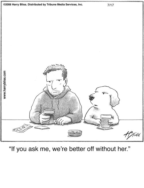 "If you ask me, we're better off without her."