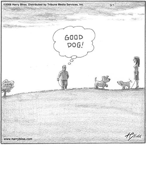 "Good dog!"