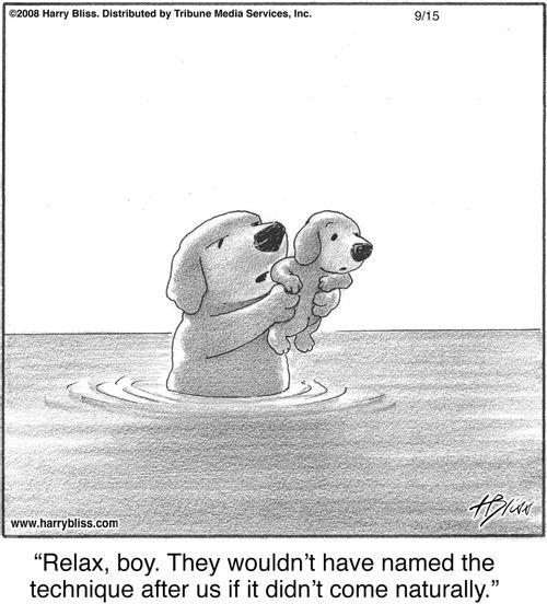 "Relax, boy. They wouldn’t have named the technique after us if it didn’t come naturally."
