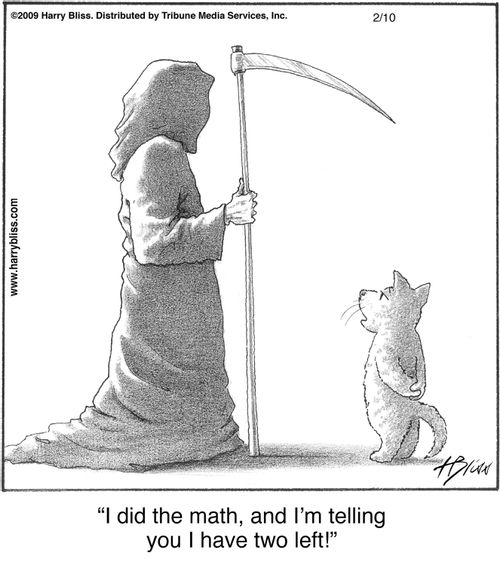 "I did the math, and I'm telling you I have two left!"