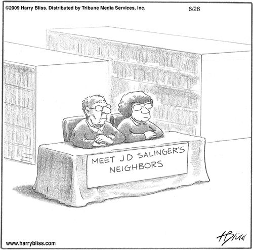 "Meet JD Salinger's neighbors"