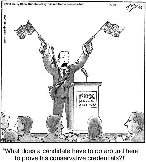 "What does a candidate have to do around here to prove his conservative credentials?!"