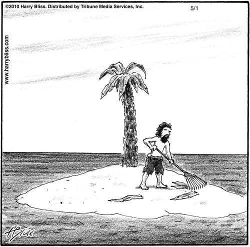 Desert Island Raking