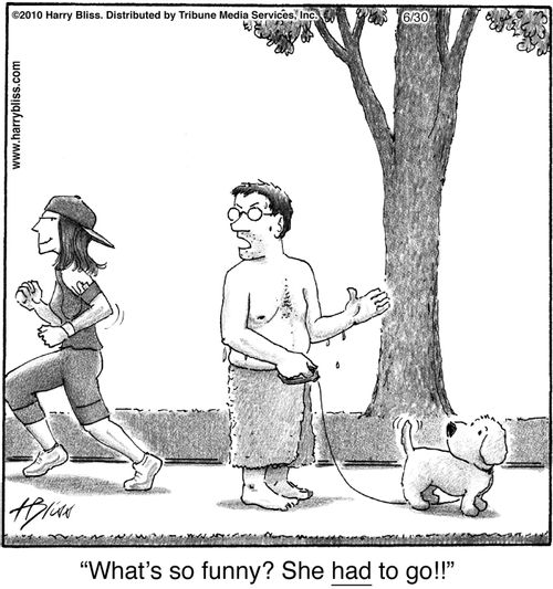 "What's so funny? She had to go!!"