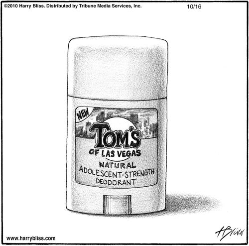 "Toms of Las Vegas natural adolescent-strength deodorant"