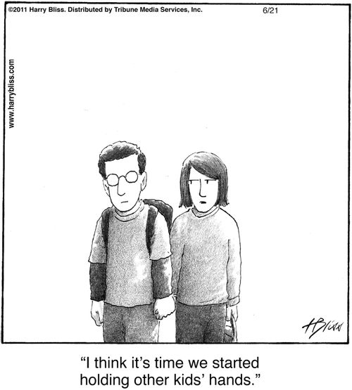 "I think it’s time we started holding other kids’ hands."