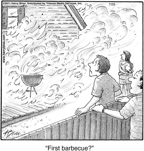 "First barbecue?"