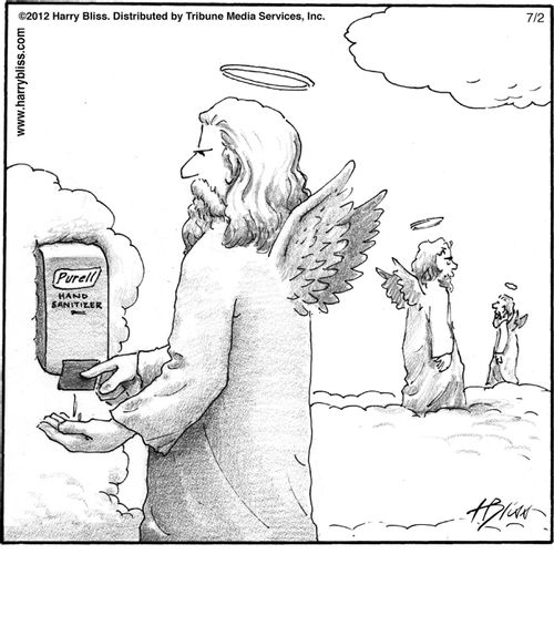 "Purell hand sanitizer."