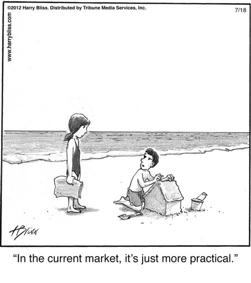 "In the current market, it's just more practical."