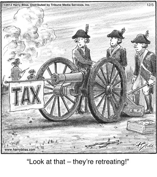 "Look at that – they’re retreating!"