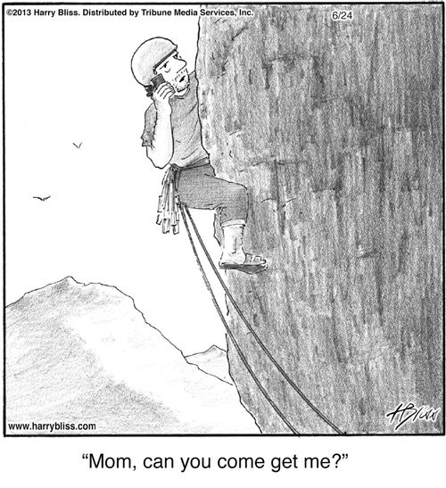 “Mom, can you come get me?”