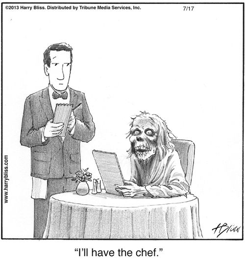 "I'll have the chef."