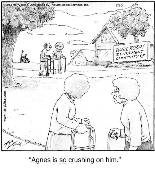 "Agnes is so crushing on him."