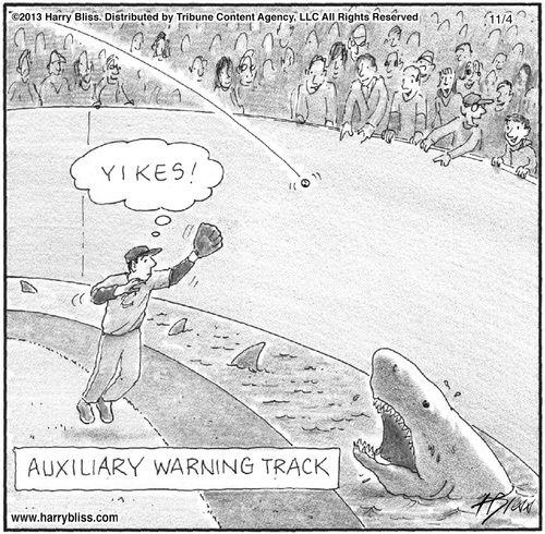 "Auxiliary warning track"
