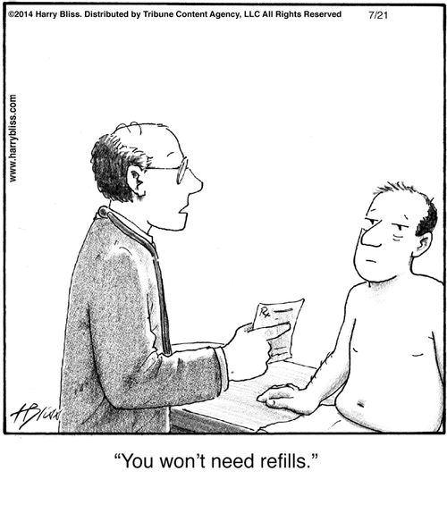 "You won’t need refills."