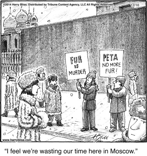 "I feel we’re wasting our time here in Moscow."