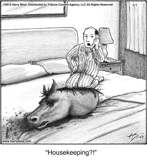 "Housekeeping?!"