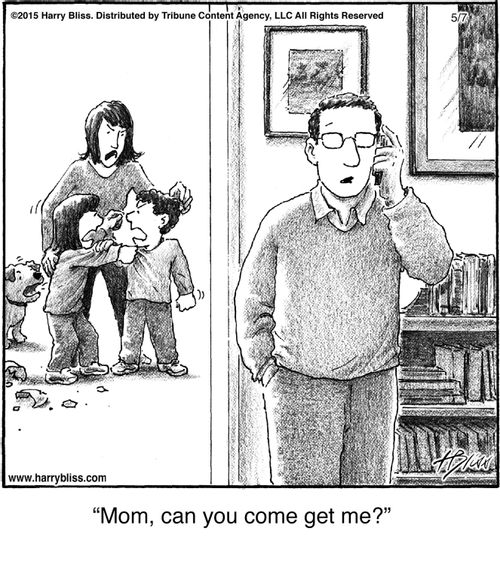 "Mom, can you come get me?"
