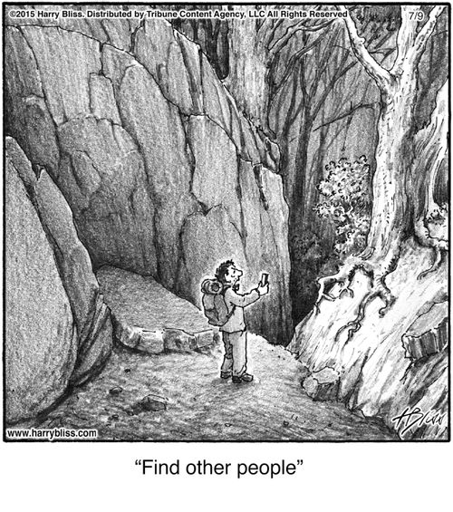 "Find other people"