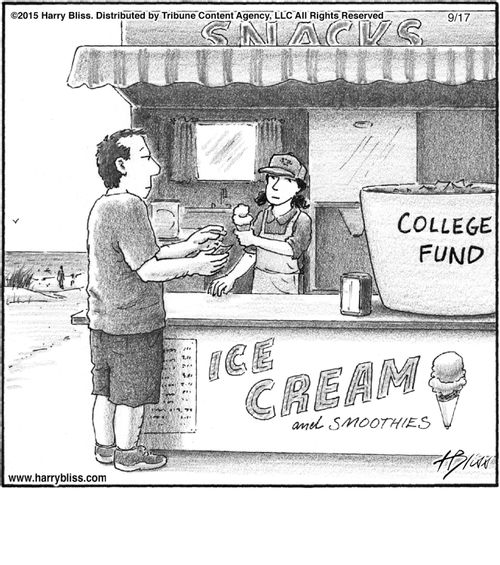 "Can I take out a loan for an ice cream cone?"
